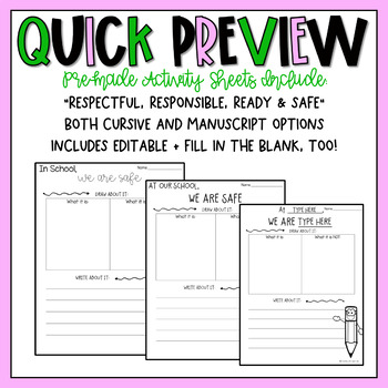 Core Value Activity Sheets by Learning with Lauer Lady | TPT