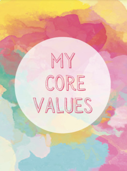Preview of Core Values Activity 