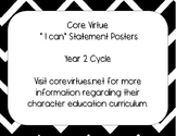 Core Virtues Year 2 Posters