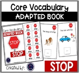 Core Vocabulary Adapted Book: STOP