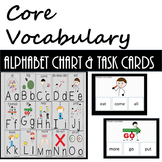 Core Vocab Chart & Task Cards