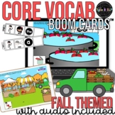 Core Vocabulary Boom Cards™: FALL Themed Speech Therapy