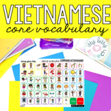Core Vocabulary Communication Board - Vietnamese