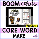Core Vocabulary Word - Make (version 1) Boom Cards