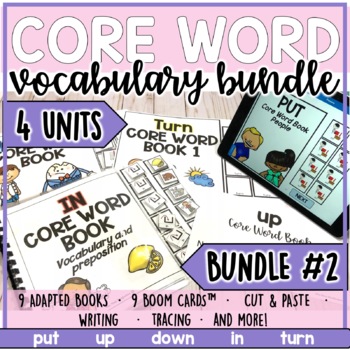 Preview of Core Vocabulary Word Units - Bundle 2