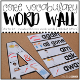 Core Vocabulary Word Wall ( Starter Kit ) Special Education Word Wall