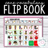 Core Word Communication Flip Book for Speech Therapy (with