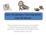 Core Word Learning Book for AAC