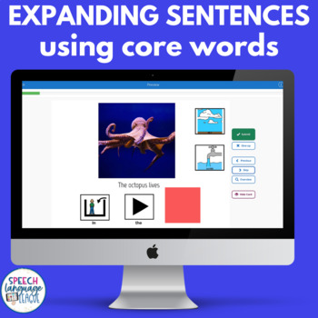 Preview of Core Word Sentence Expansion: Combine Words for AAC Users and Early Language