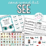 Core Word Vocabulary Kit - See (+BOOM Cards) for Speech Therapy