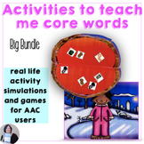 Core Words Activities Bundle for Teaching Core Vocabulary 