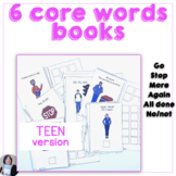 Core Words Interactive Books Go Stop No More Again All don