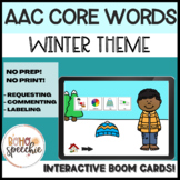 Core Words for AAC : Winter Theme