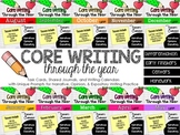 Core Writing Through the Year: BUNDLED SET (August-May)