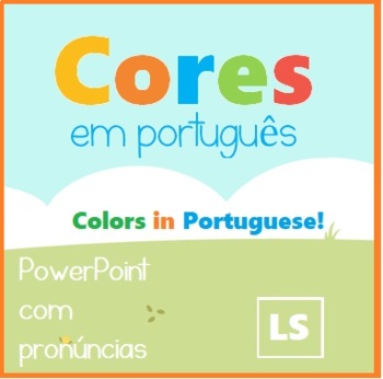Preview of Cores em Português - PowerPoint Presentation - Colors in Portuguese