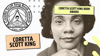 Preview of Coretta Scott King Book Award PDF Slides - Black History Month - MLK