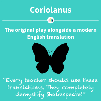 Preview of Coriolanus: the Original Play Alongside a Modern English Translation