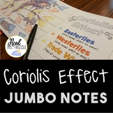 Coriolis Effect JUMBO Notes