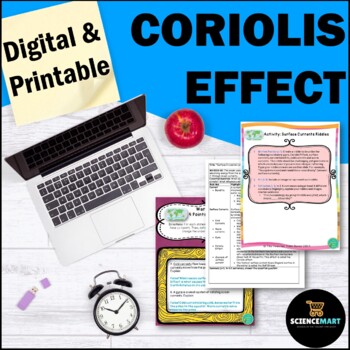 Preview of Coriolis Effect and Surface Currents Digital Lesson | Earth's Waters Science