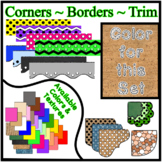 Cork Borders Trim Corners *Create Your Own Dream Classroom