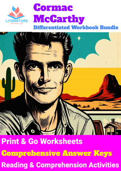 Preview of Cormac McCarthy Differentiated Workbooks (4-Product Bundle)