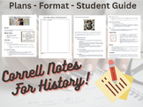 Cornell History Notes for Active Reading - Engage, Compreh