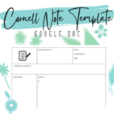 Cornell Note Template - Google Doc
