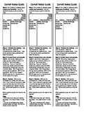 Cornell Notes Bookmark - "Chase" Style