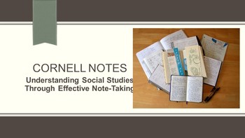 Preview of Cornell Notes: How to do