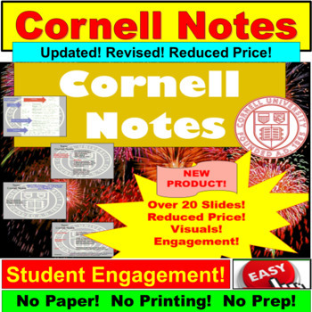 Preview of Cornell Notes: Digital lessons for the avid learner