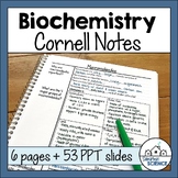 Cornell Notes for Biology - Chemistry of Life - Matter, At