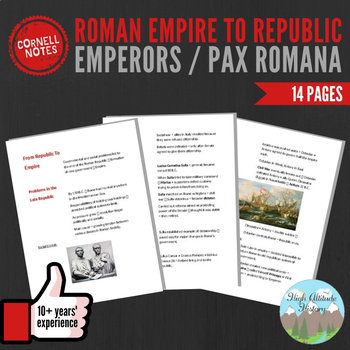 Roman Republic Vs Roman Empire Chart
