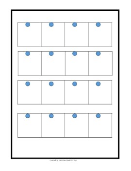 Preview of Corner and Middle Dot Start Paper