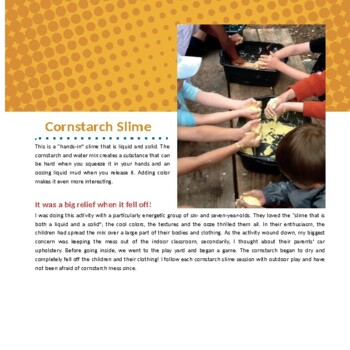 Preview of Cornstarch Slime - the substance that is both liquid and solid
