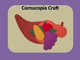 Cornucopia Craft (A Thanksgiving Craft)