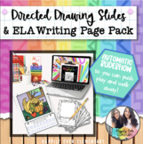Cornucopia Directed Drawing Automatic PPT | ELA Writing Pages
