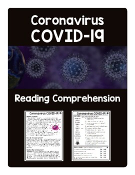 Preview of Coronavirus COVID-19 - Reading Comprehension
