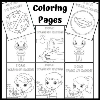 Download Wash Your Hands Coloring Worksheets Teaching Resources Tpt