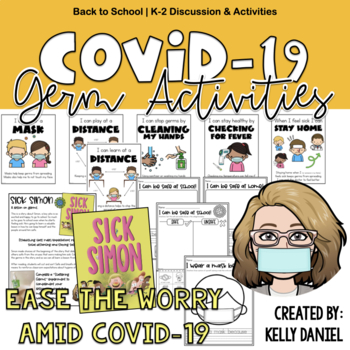 Preview of Coronavirus (Covid-19) Germ Activities BUNDLE (K-2)