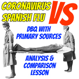 Coronavirus/Covid-19 vs Spanish Flu DBQ Comparison Lesson PDF