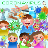 Coronavirus Medical Germ Superbug ClipArt