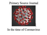 FREE Coronavirus Primary Source Journal - Editable Documen