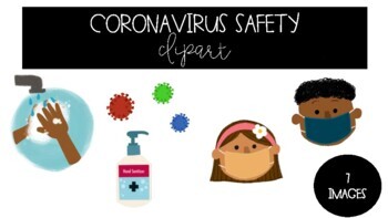 Preview of Coronavirus Safety Clipart | COVID-19 Pandemic