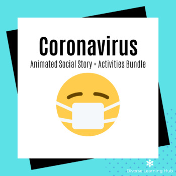 Preview of Coronavirus Social Story + Activities Bundle