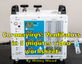 Coronavirus: Ventilators in 5 minutes video worksheet