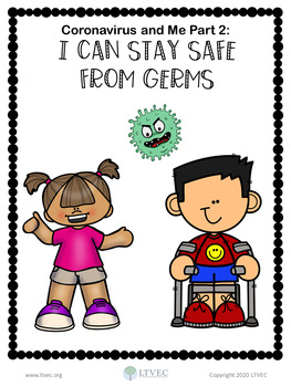 Preview of *FREEBIE* Coronavirus and Me Social Story Part 2: I Can Stay Safe From Germs