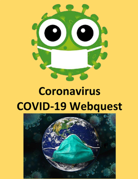 Preview of Coronavirus or COVID Webquest Digital