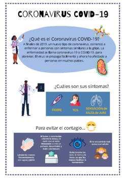 Coronavirus para niños by Tiza y colores | Teachers Pay Teachers