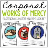 Corporal Works of Mercy Posters, Coloring Pages, and Mini 