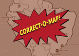 Correct-O-Map Geography South America — North Half